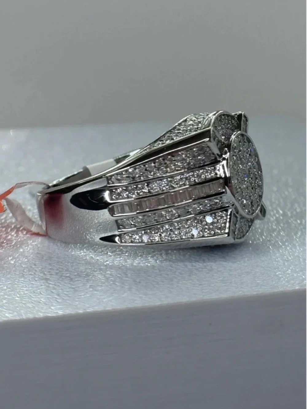 925 men’s ring size 11 Moissanite